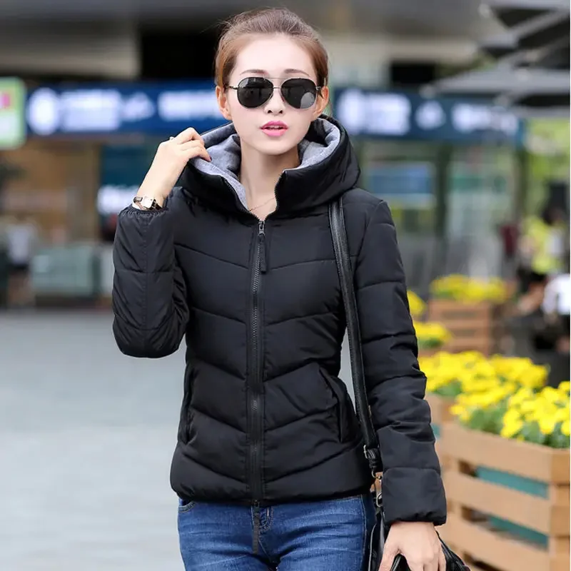 Modern Korean Lifestyle - Doudoune courte matelassurera en duvet de