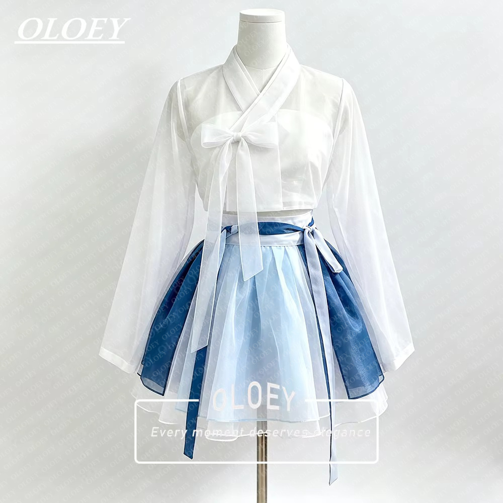 Modern Korean Lifestyle - OLOEY Hanbok de concert court moderne,